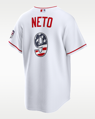 Zach Neto Los Angeles Angels USA 250 Men's Nike MLB Stadium Jersey